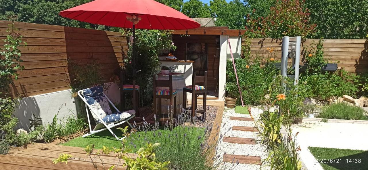 Secret Garden - Chez Gilles Et Tra - Maison D Hote -T2 Super Mignon, Neuf Et Independant , Dans Cadre Agreable Et Zen Valergues Dış mekan fotoğraf