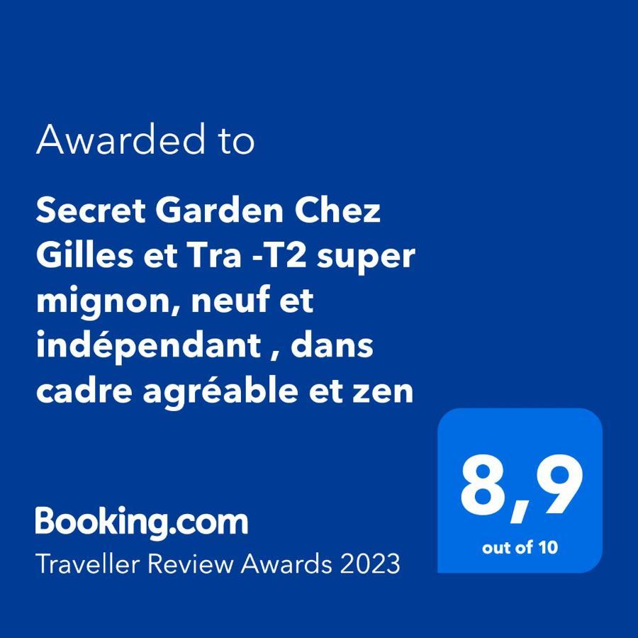 Secret Garden - Chez Gilles Et Tra - Maison D Hote -T2 Super Mignon, Neuf Et Independant , Dans Cadre Agreable Et Zen Valergues Dış mekan fotoğraf